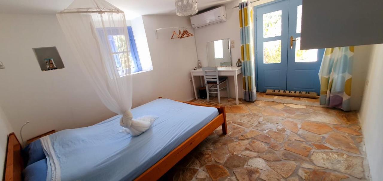 Maison Charme Avec Piscine Privee, Pres De La Mer A Sappounakeika, Tyros Sapounakeika Esterno foto
