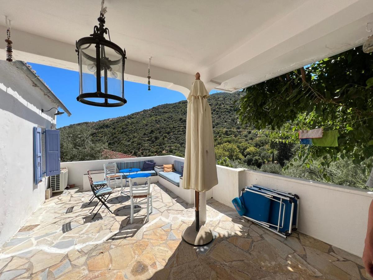 Maison Charme Avec Piscine Privee, Pres De La Mer A Sappounakeika, Tyros Sapounakeika Esterno foto
